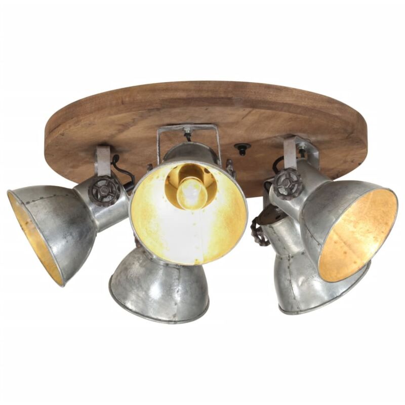 Image of Ceiling Lamp 25 W Vintage Silver&hellip;