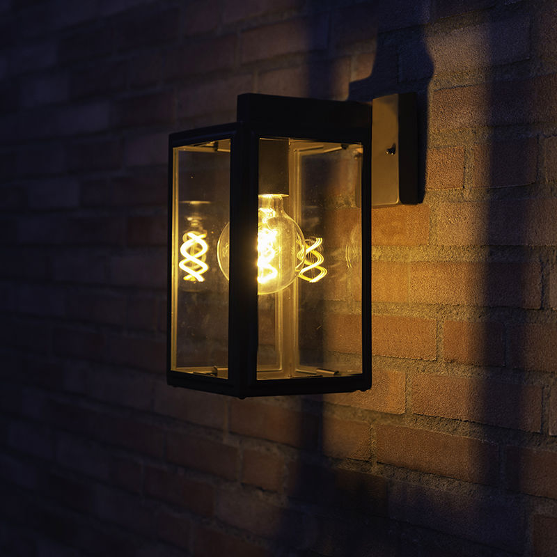 Industrial Outdoor Wall Lamp Grey IP44 - Sutton Down