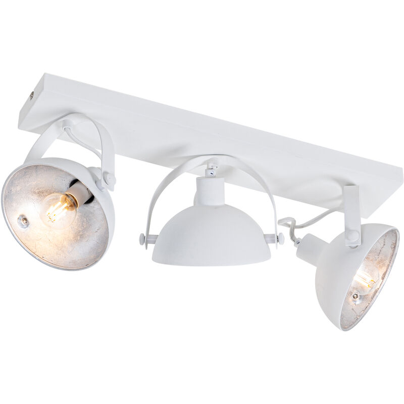 Image of Qazqa - Industrial Ceiling Light White&hellip;