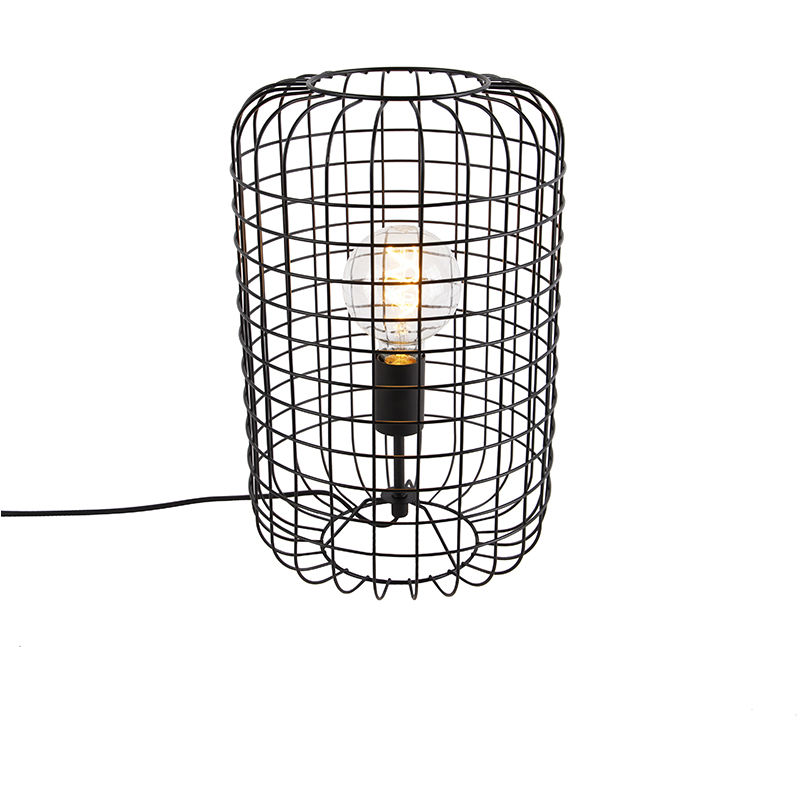 Industrial table lamp black 40 cm - Bliss Vefa