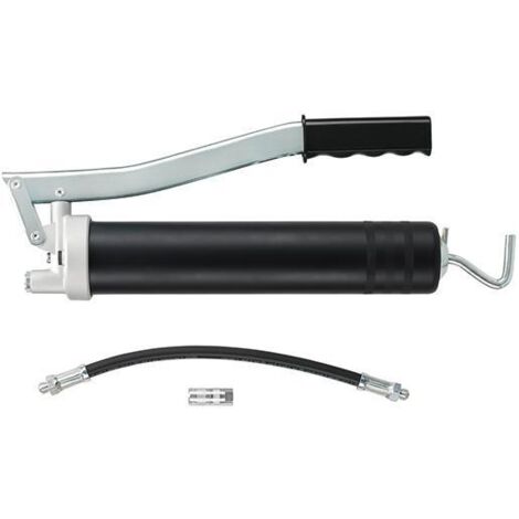 Industrie-Fettpresse Anschlußgewinde M10x1 Nenninhalt 500ml schwarz FORMAT