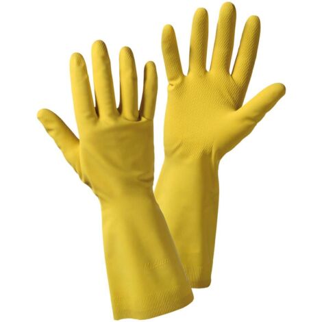 Industrie-Haushaltshandschuh Naturlatex-Haushaltshandschuh Größe XL