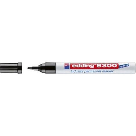 EDDING VERTRIEB GMBH Industrie-Permanentmarker8300 schwarz edding