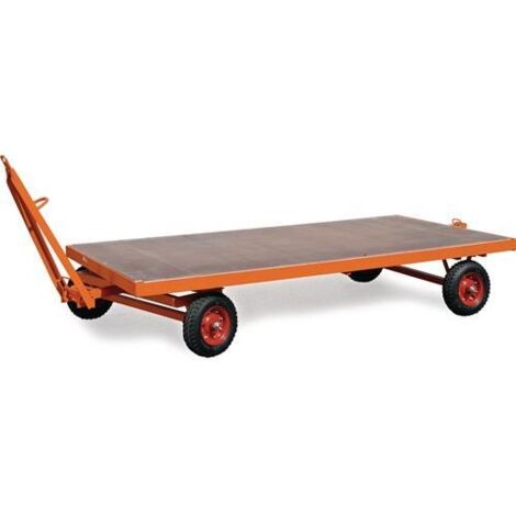 Industrieanhänger L2000xB1000mm Trgf.2000 kg 1-Achs-Drehschemel-Lenkung Luft