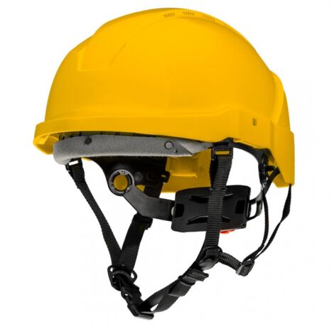 Industriehelm für Höhenarbeiten, Gelb