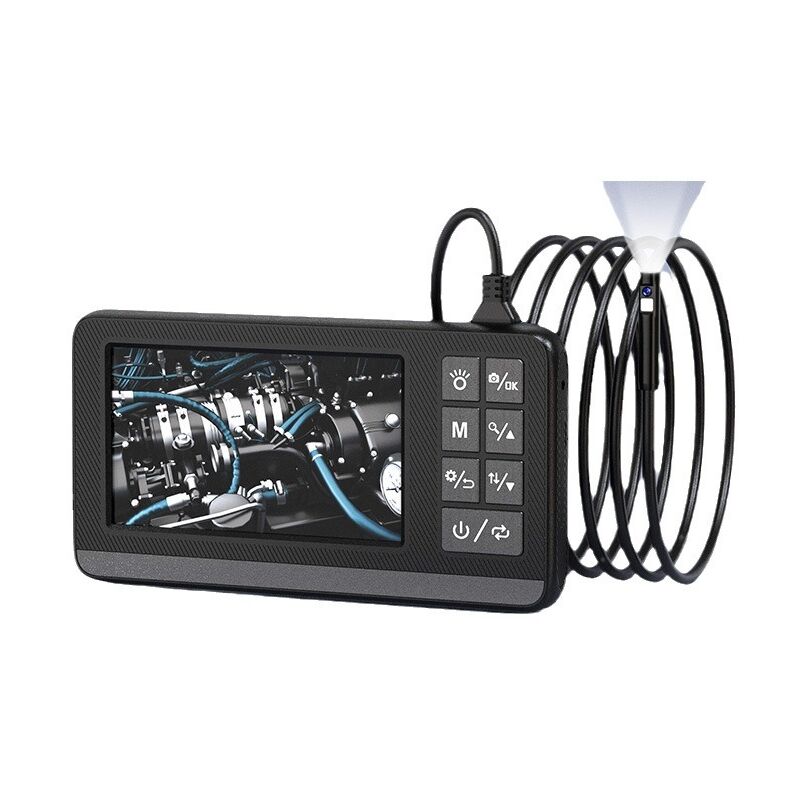 Industriel Endoscope 1080P 4.3 Pouce HD Numérique Endoscope Inspection Caméra IP67 Étanche Objectif Unique 3 Mètres