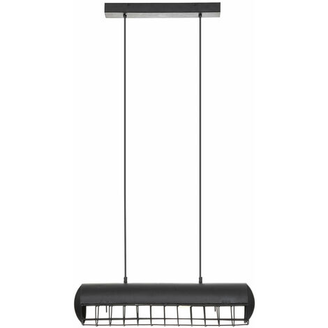 Industrieleuchte ZACH über Esstisch, 70 cm