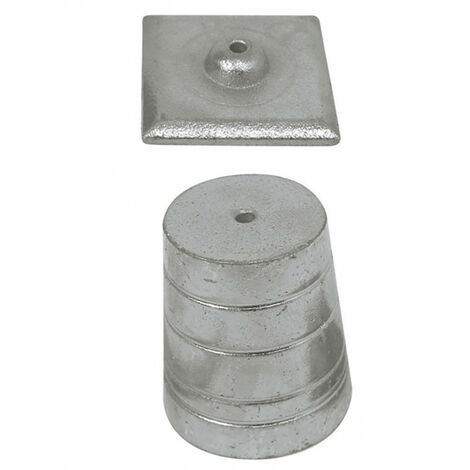 Industrielle De Sedan – Fil à plomb en fonte N°6 – Longueur 49mm – Plaque AFBAT pour vérification d'aplomb – Pour chantiers humides