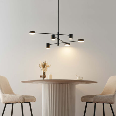 Industrielle Hängelampe mit 6 LED-Spots -Forenza