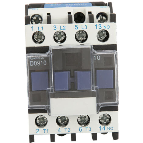 Industrieller elektrischer Schütz CJX2-0910, Schienenmontage, 110 V AC