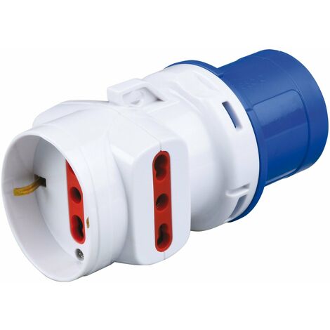 Industriestecker -Adapter 3 Sockets