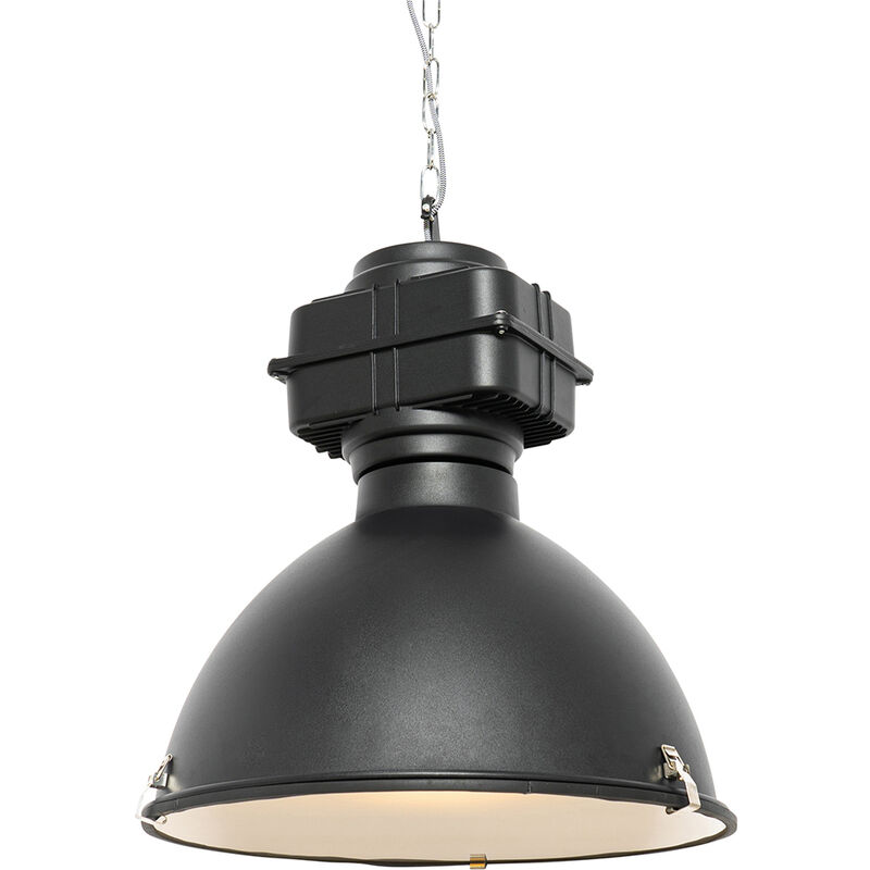 Qazqa Industrielle Hängelampe Schwarz 53, 5 Cm - Sicko