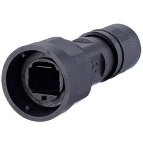 Industry IP67 V1 Metz Connect 1401015002KE RJ45 Capot passe-câble noir 1 pc(s) X378181