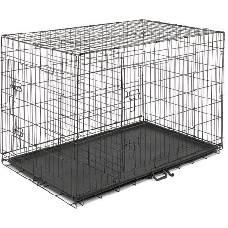 cage pliable métal de transport du chien XXL