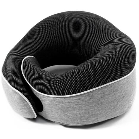 Oreiller De Voyage En Mousse Mémoire Forme U - Tour De Cou Pour Avion, Voiture, Bureau - Enfant/adulte, Housse Velours Lavable, Sac De Transport - 8