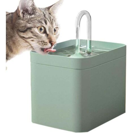 Ineasicer Fontaine À Eau pour Chat, Ultra Silencieuse 1.5 L Fontaine A Eau, Chat Fontaine d'eau pour Animaux De Compagnie avec Filtre pour Chats Oiseaux Chiens