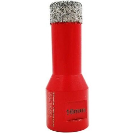 Ineasicer Forets Diamant 16mm Trépans de Forage avec Filetage M14 pour Perçage à sec en Porcelaine Carrelage Granit Marbre