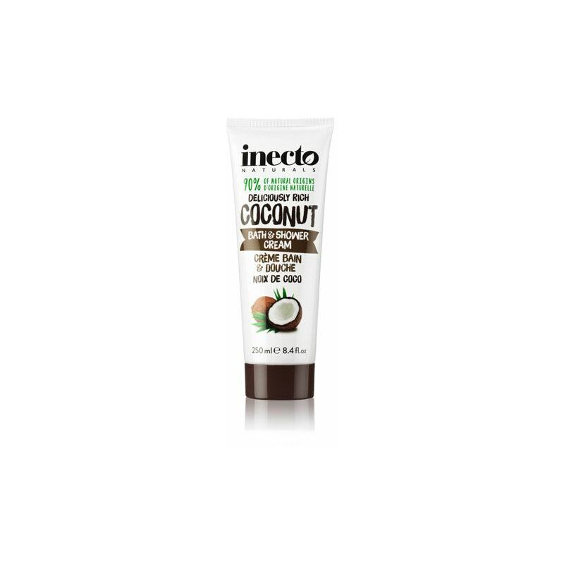 Naturals Coconut Bath & Shower Cream - 250ml - 82699 - Inecto