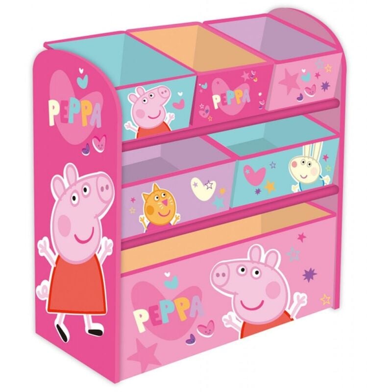 

Infantil - Organizador 6 cubetas Peppa