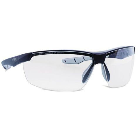INFIELD SAFETY Schutzbrille Flexor Plus XL EN 166Fassung: Kristall, Scheibe: klar Polycarbonat