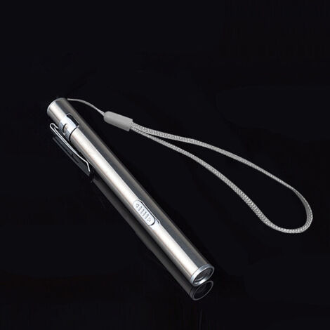Infirmière Stylo Lumière Médicale Stylo Lumière USB Rechargeable LED Lampe de Poche en Acier Inoxydable Torche pour Médecins Étudiants Médecins