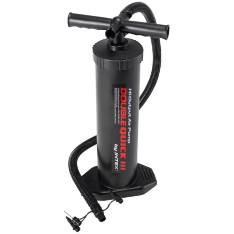 Inflador de doble acción 48 cm. - Intex