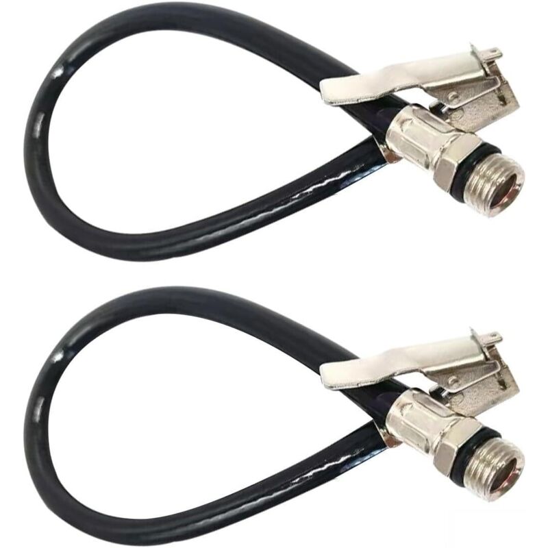 Inflador de neumáticos, manguera de inflado, manguera de inflado de neumáticos de coche, boquilla de inflado, adaptador de inflado de neumáticos con