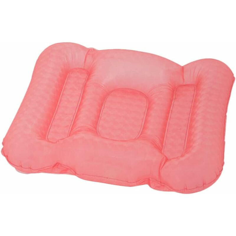 Inflatable Bath Pillow With Suction Tub Tub Bath Spa Pillow Bath Cushion Soft Comfortable Neck Support For Bathtub Hot Tub