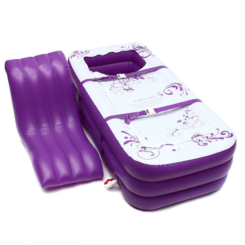 Inflatable Bathtub Portable Adults Children Pvc Soaking ...