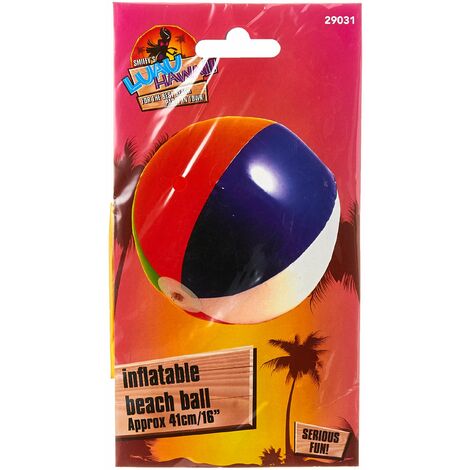 Inflatable Beach Ball - Multi-Coloured - 40cm - 29031
