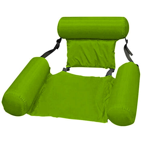 Inflatable Floating Pool Chair, Green