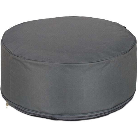 Inflatable footstool