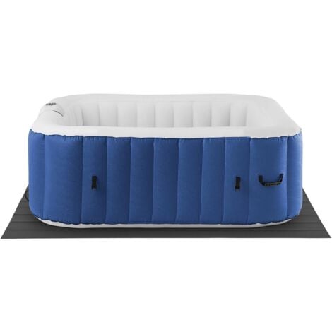 Inflatable Hot Tub Outdoor Inflatable Spa Garden 6 Ppl 900L 130 Jets Blue/White