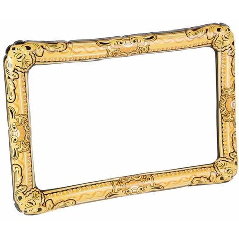 Inflatable Picture Frame - Gold - 70cm/28in - 50888