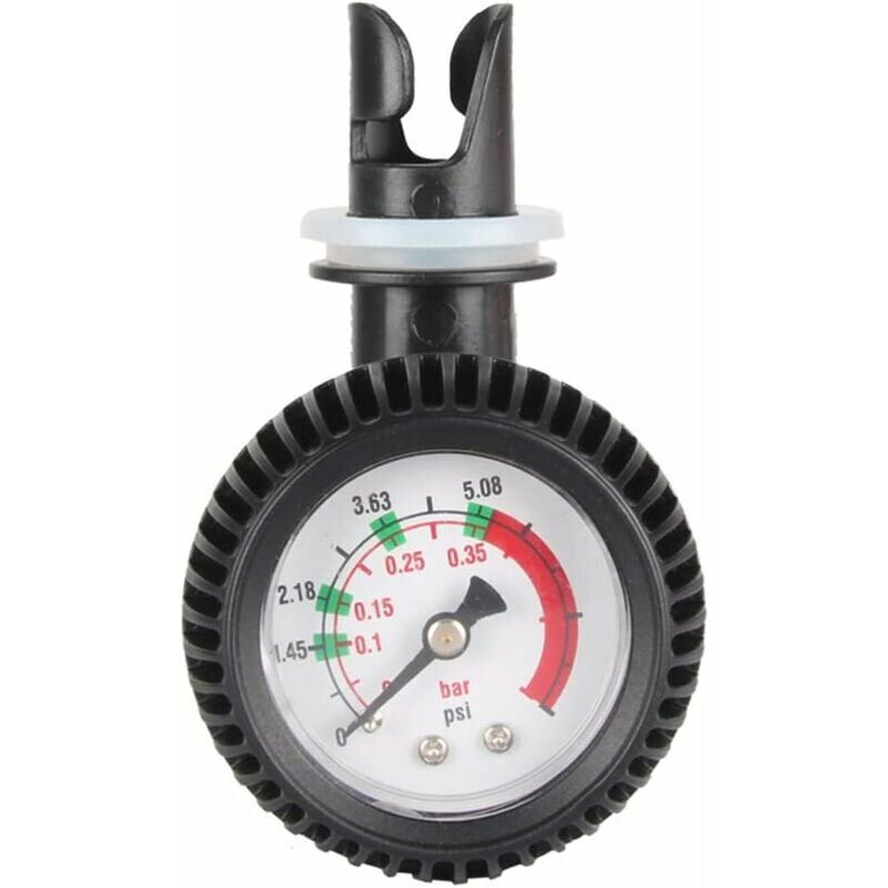 Inflatable Pressure Gauge Air Thermometer Valve Kayak Inflatable Boat Connector Raft Surfing Accessories