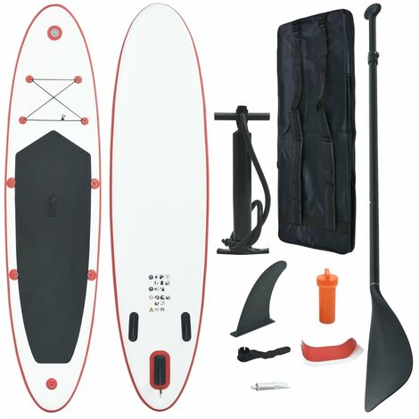 main image of "Inflatable Stand Up Paddleboard Set Red and White38678-Serial number"