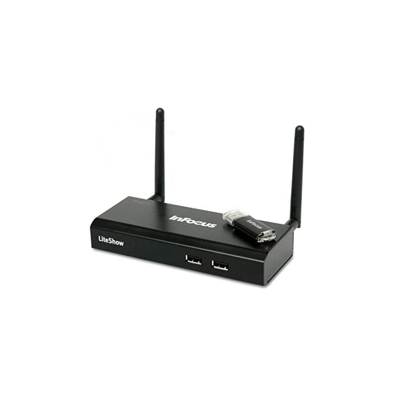 

liteshow4db + Wireless Adaptador para Todas Las Pantallas proyector o Dual Band HDMI/VGA - Infocus