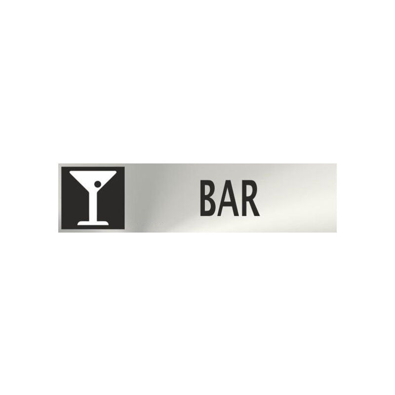

Informativa Bar Acero Inoxidable Adhesivo de 0'8mm 50 x 200 mm