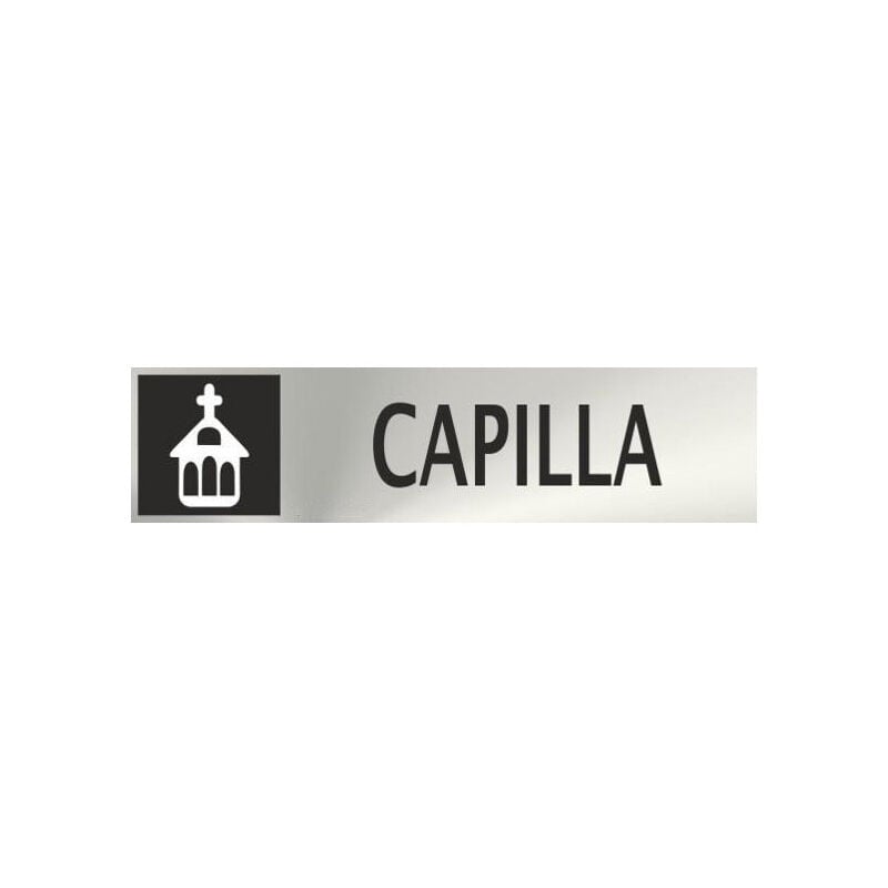 

Informativa Capilla Acero Inoxidable Adhesivo de 0'8mm 50 x 200 mm