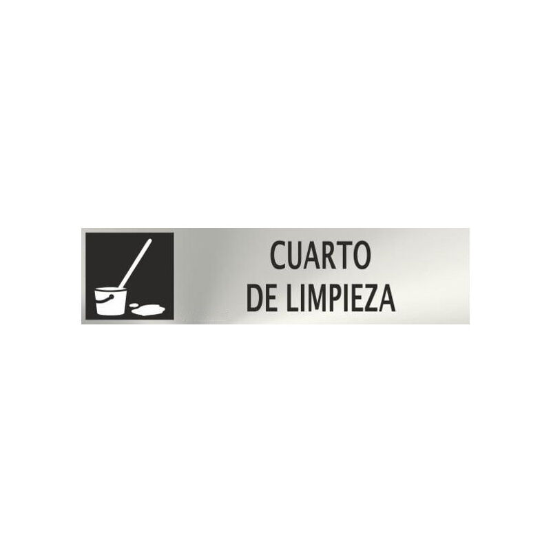 

Normaluz - Cartel Inox 20* 5 Cuarto Limpieza