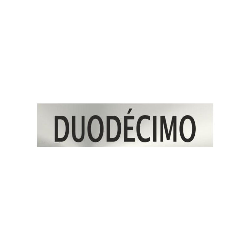 

Informativa Duodécimo Acero Inoxidable Adhesivo de 0'8mm 50 x 200 mm