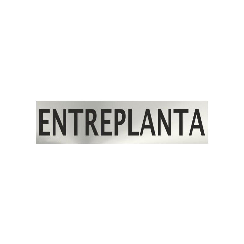 

Informativa Entreplanta Acero Inoxidable Adhesivo de 0'8mm 50 x 200 mm