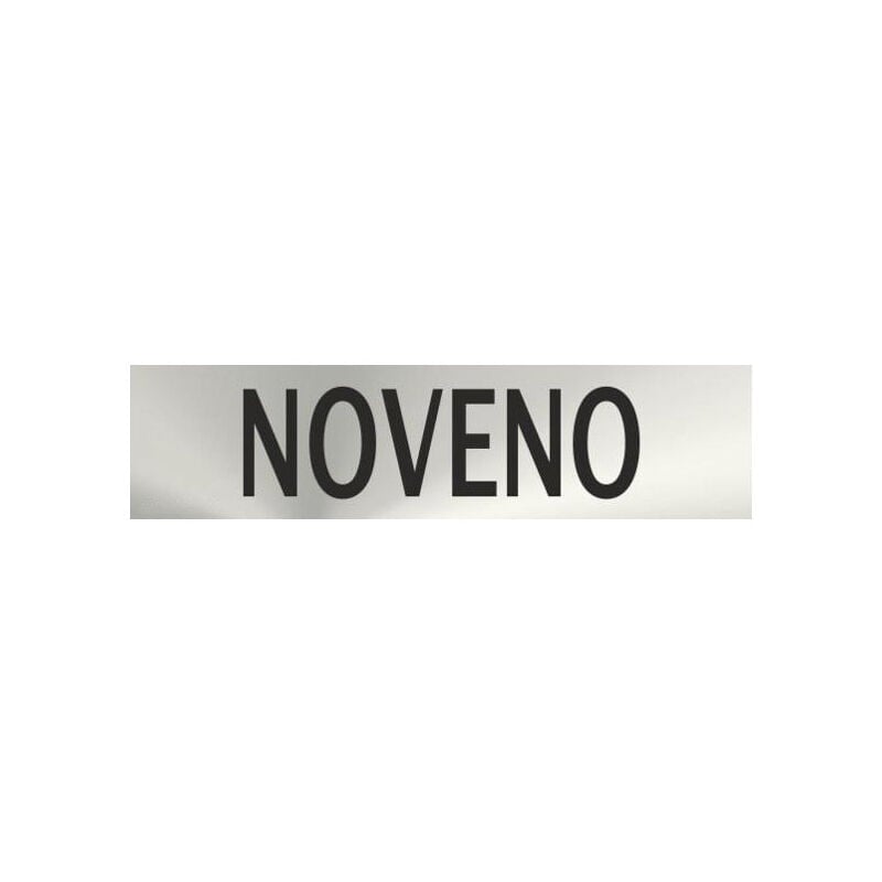 

Informativa Noveno Acero Inoxidable Adhesivo de 0'8mm 50 x 200 mm