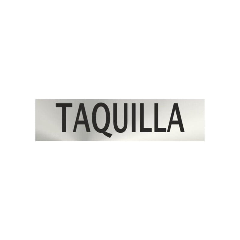 

Informativa Taquilla Acero Inoxidable Adhesivo de 0'8mm 50 x 200 mm