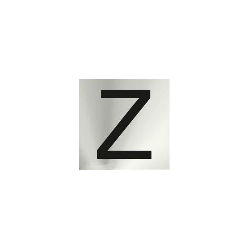 

Informativa Z Acero Inoxidable Adhesivo de 0'8mm 50 x 50 mm