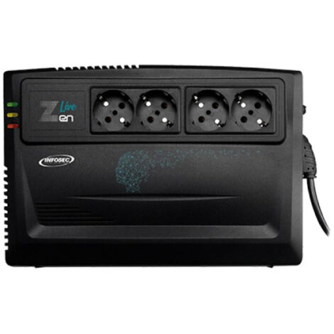 Onduleur Infosec E2 LCD 1000 – Sans Batteries, Fonctionne Parfaitement