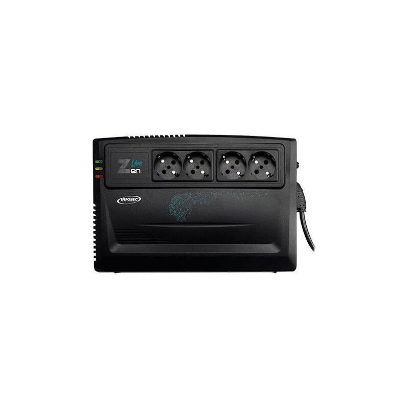 Infosec ZEN LIVE 800VA - 4 prises