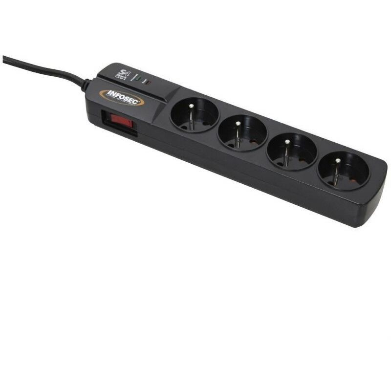 NTONPOWER 10 prises multiprise avec 2 ports USB interrupteur de