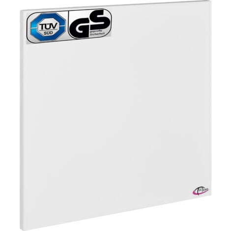 Infrared heater 450 W - panel heater, bathroom heater, garage heater - white