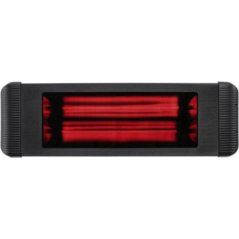 Infrared Heater Aaren 1800 W Black